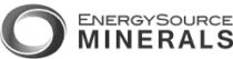 Energy Solution Minerals Black and White Logo