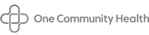 One Community Health Black and White Logo
